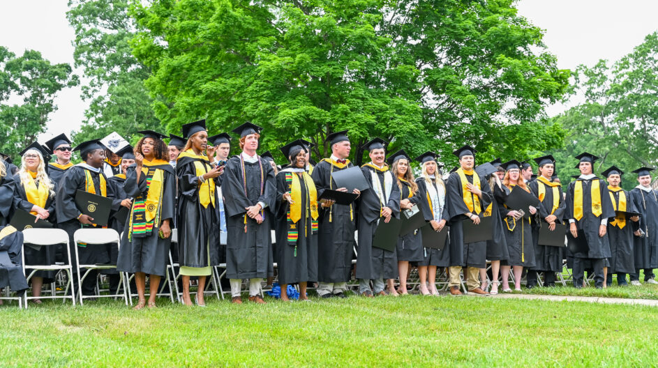 Group of graduates